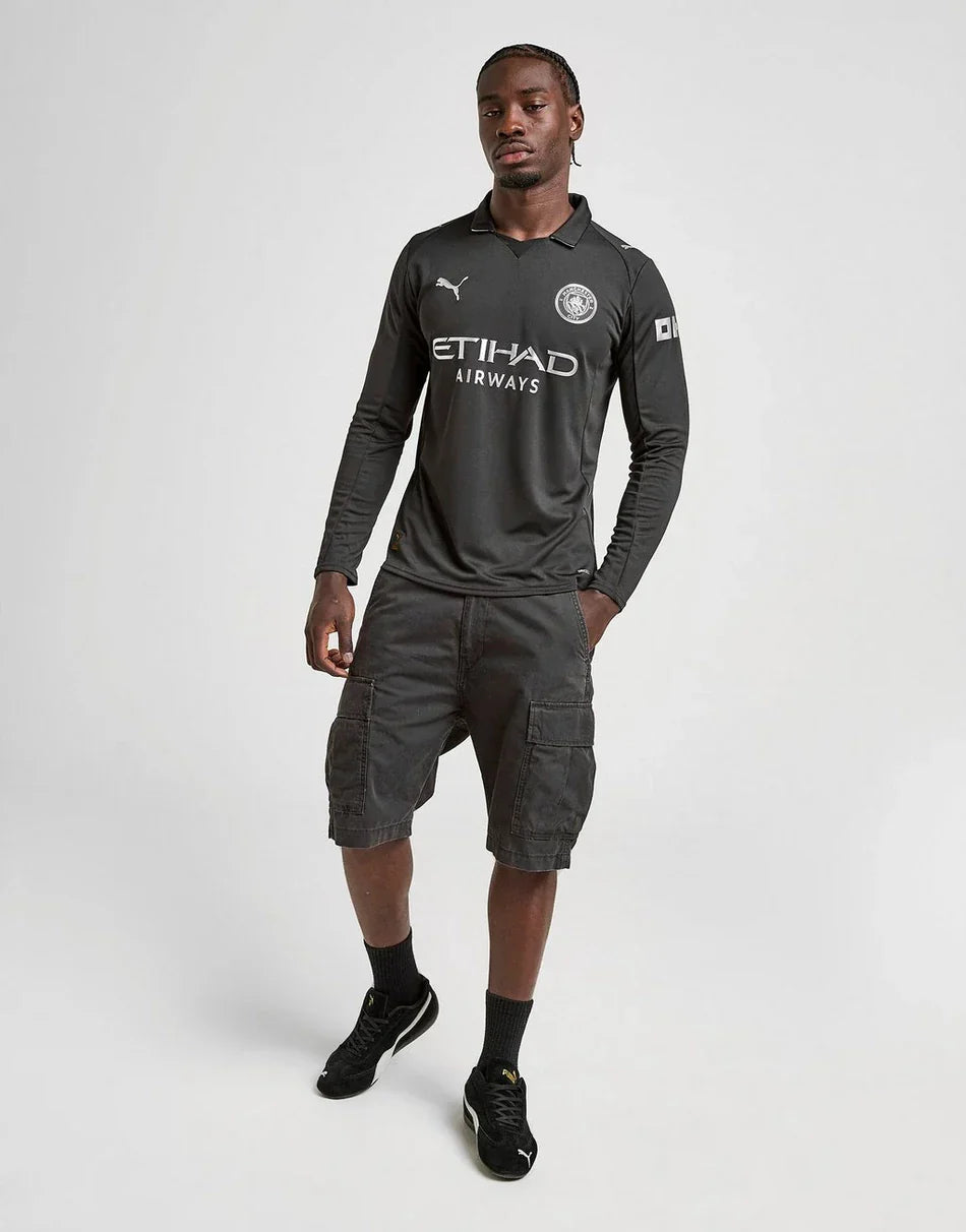 MANCHESTER CITY FC 2025/26 LONG SLEEVE AWAY SHIRT