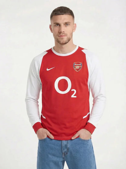 ARSENAL FC 2002-04 LONG SLEEVE CLASSIC SHIRT