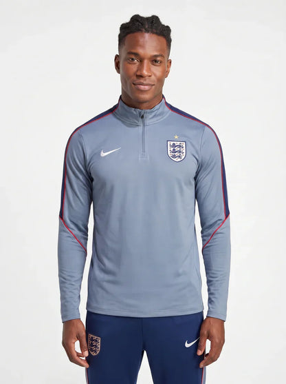 ENGLAND GREY AND NAVY TRACKSUIT