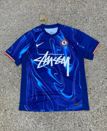 STUSSY X “CHELSEA” JERSEY - BLUE (2024/25 Edition)