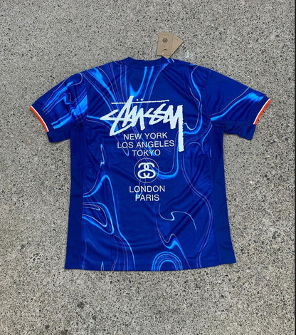 STUSSY X “CHELSEA” JERSEY - BLUE (2024/25 Edition)