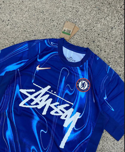 STUSSY X “CHELSEA” JERSEY - BLUE (2024/25 Edition)