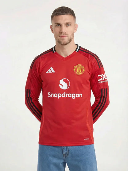 MANCHESTER UNITED 2025/26 LONG SLEEVE HOME SHIRT