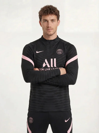 PSG BLACK AND PINK TRACKSUIT