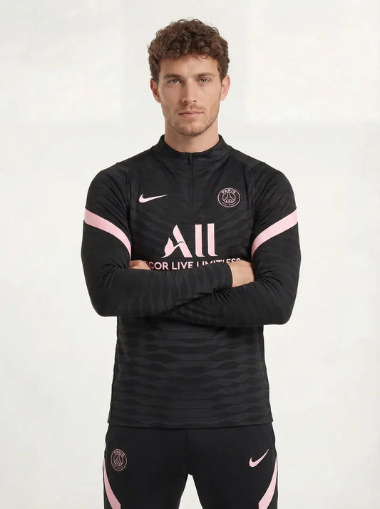 PSG BLACK AND PINK TRACKSUIT