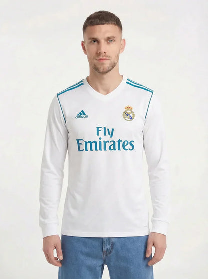 REAL MADRID LONG SLEEVE CLASSIC SHIRT 2017-18