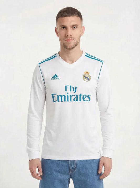 REAL MADRID LONG SLEEVE CLASSIC SHIRT 2017-18