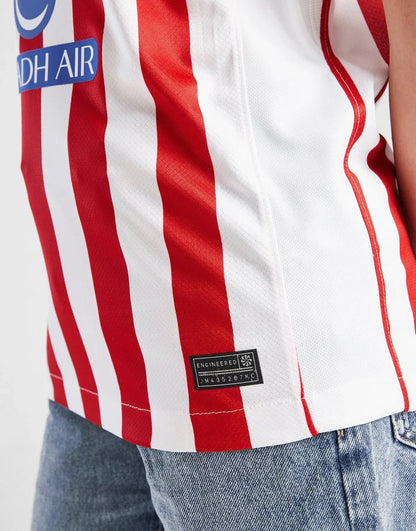 ATLETICO MADRID 2025/26 HOME SHIRT JUNIOR