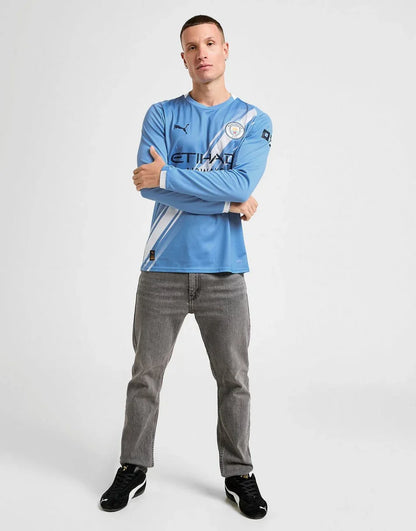 MANCHESTER CITY FC 2025/26 LONG SLEEVE HOME SHIRT