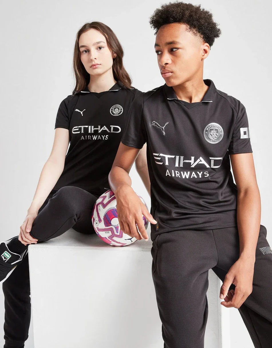 MANCHESTER CITY FC 2025/26 AWAY SHIRT JUNIOR
