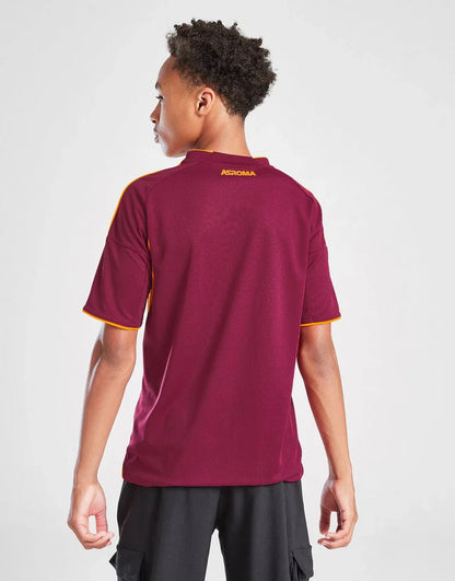 AS ROMA 2025/26 HOME SHIRT JUNIOR