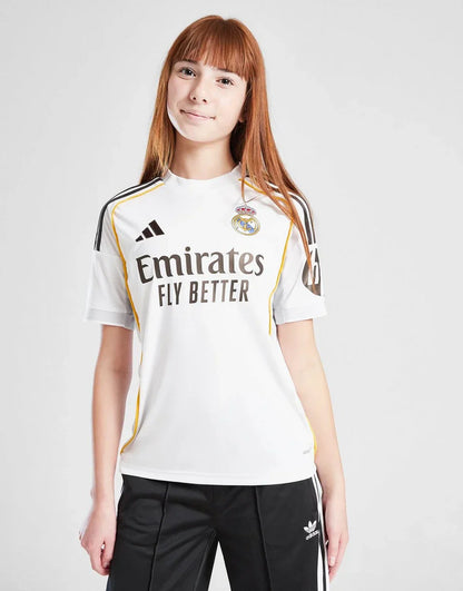 REAL MADRID 2025/26 HOME SHIRT JUNIOR