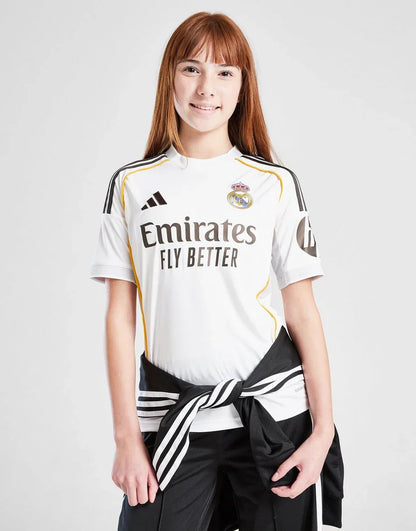 REAL MADRID 2025/26 HOME SHIRT JUNIOR